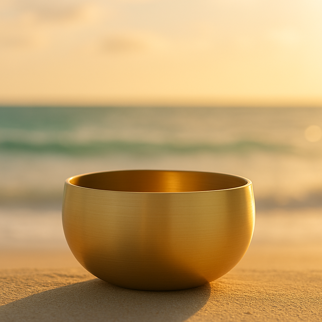 The ZenGolden Bowl™ Tibetan Singing Bowl Set - No Gift Box