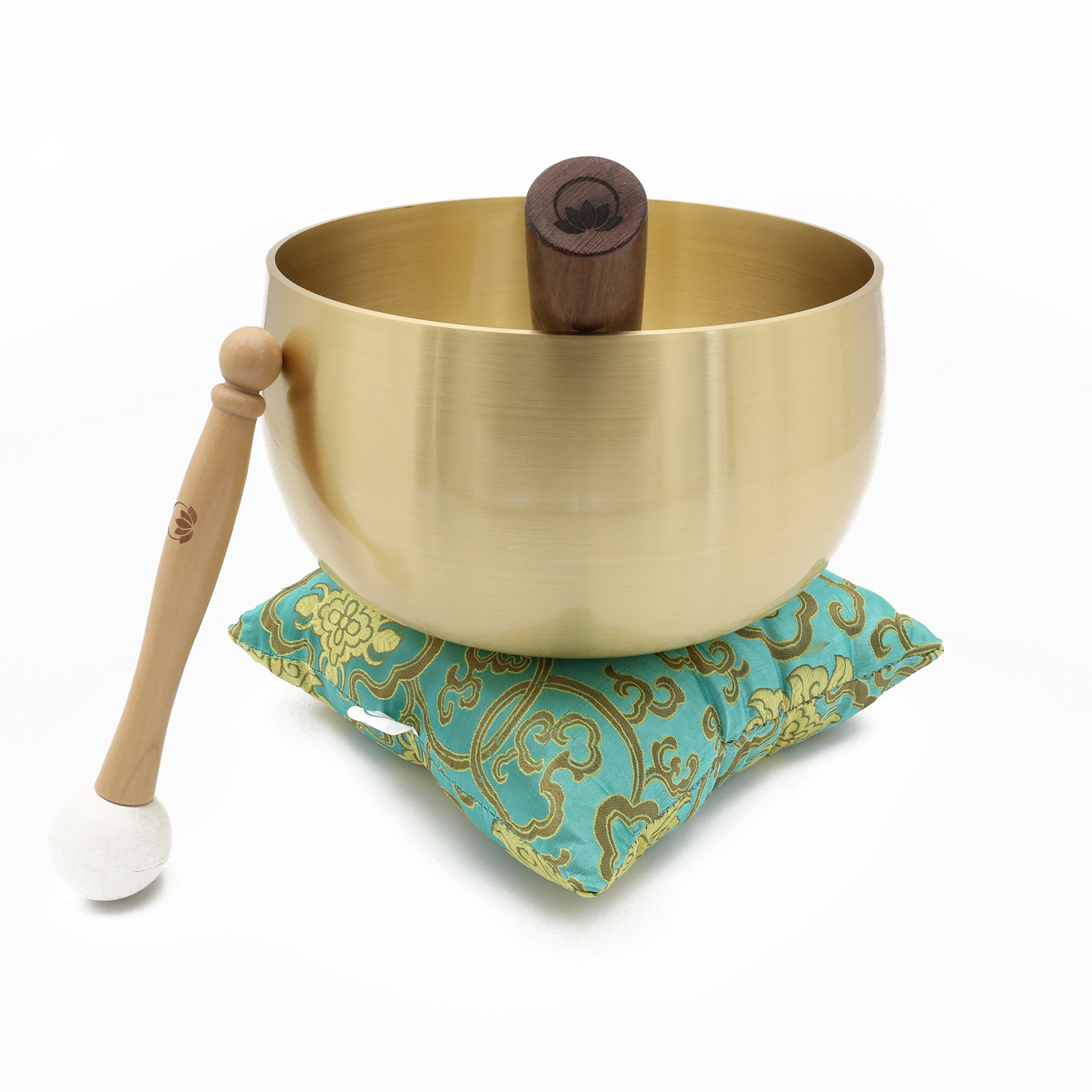 ZenBalance™ 8″ Tibetan Bell Bowl – Lotus Edition for Meditation, Sound Healing & Energy Clearing – Includes 2 Mallets – Handmade in Nepal
