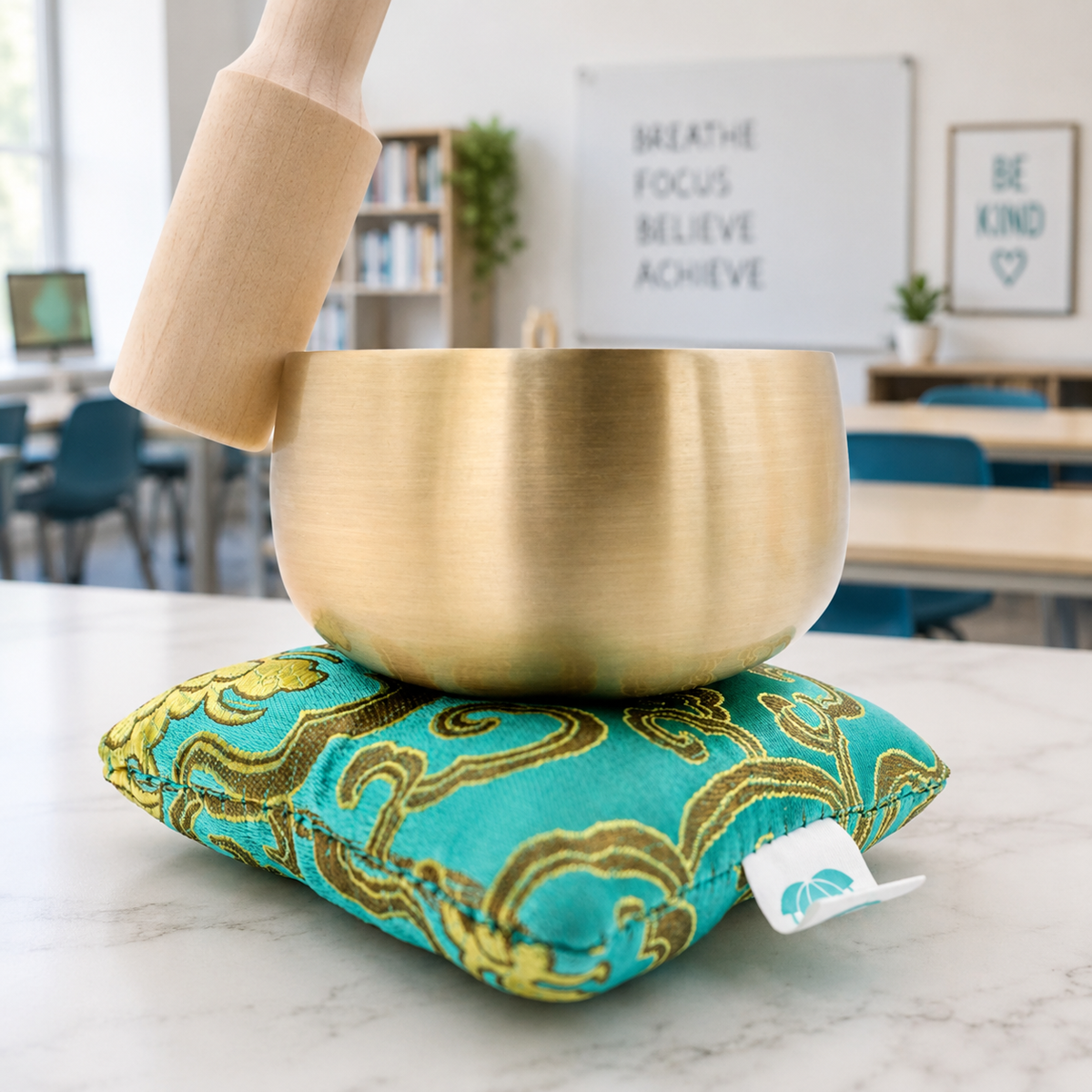 The ZenSerenity® 3″ Tibetan Singing Bowl Set
