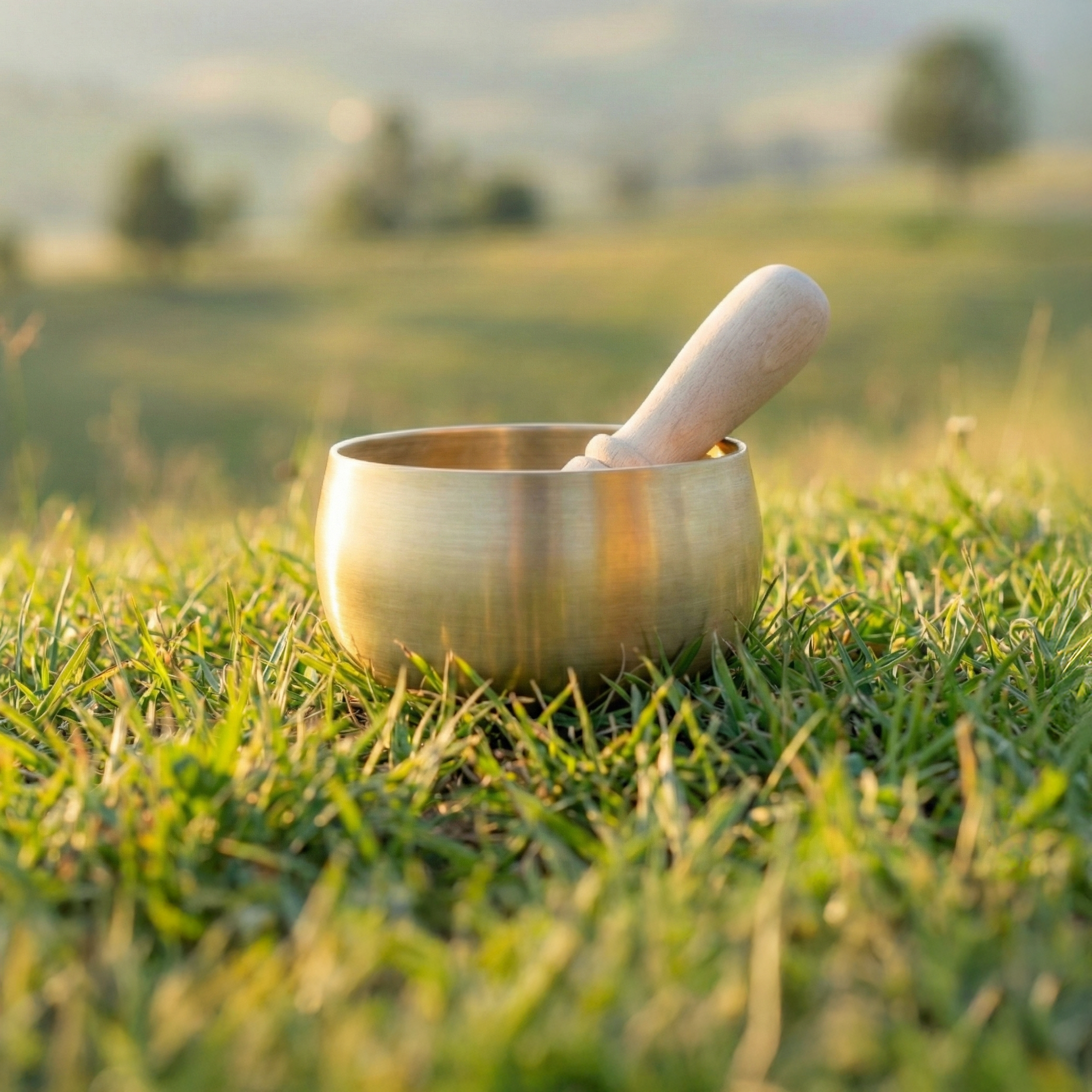 The ZenBloom™ 3″ Tibetan Singing Bowl Set – for Meditation, Sound Healing, Chakra, Yoga – Handmade in Nepal