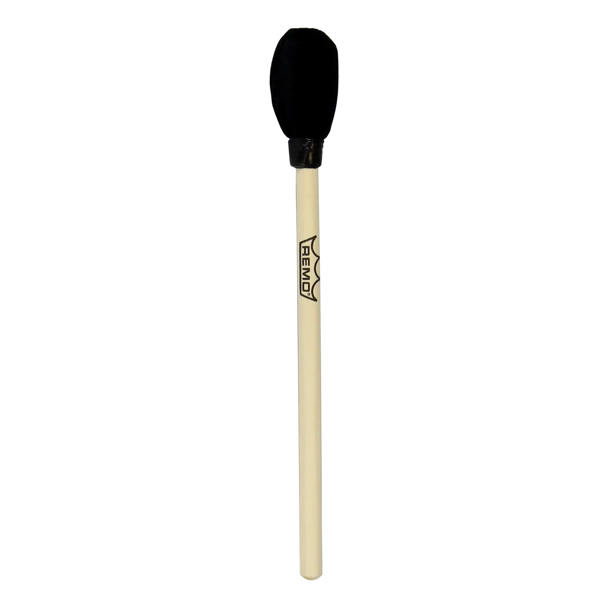 Ocean Drum Mallet - Soft Black Cover For 16 & 22 inch Drum