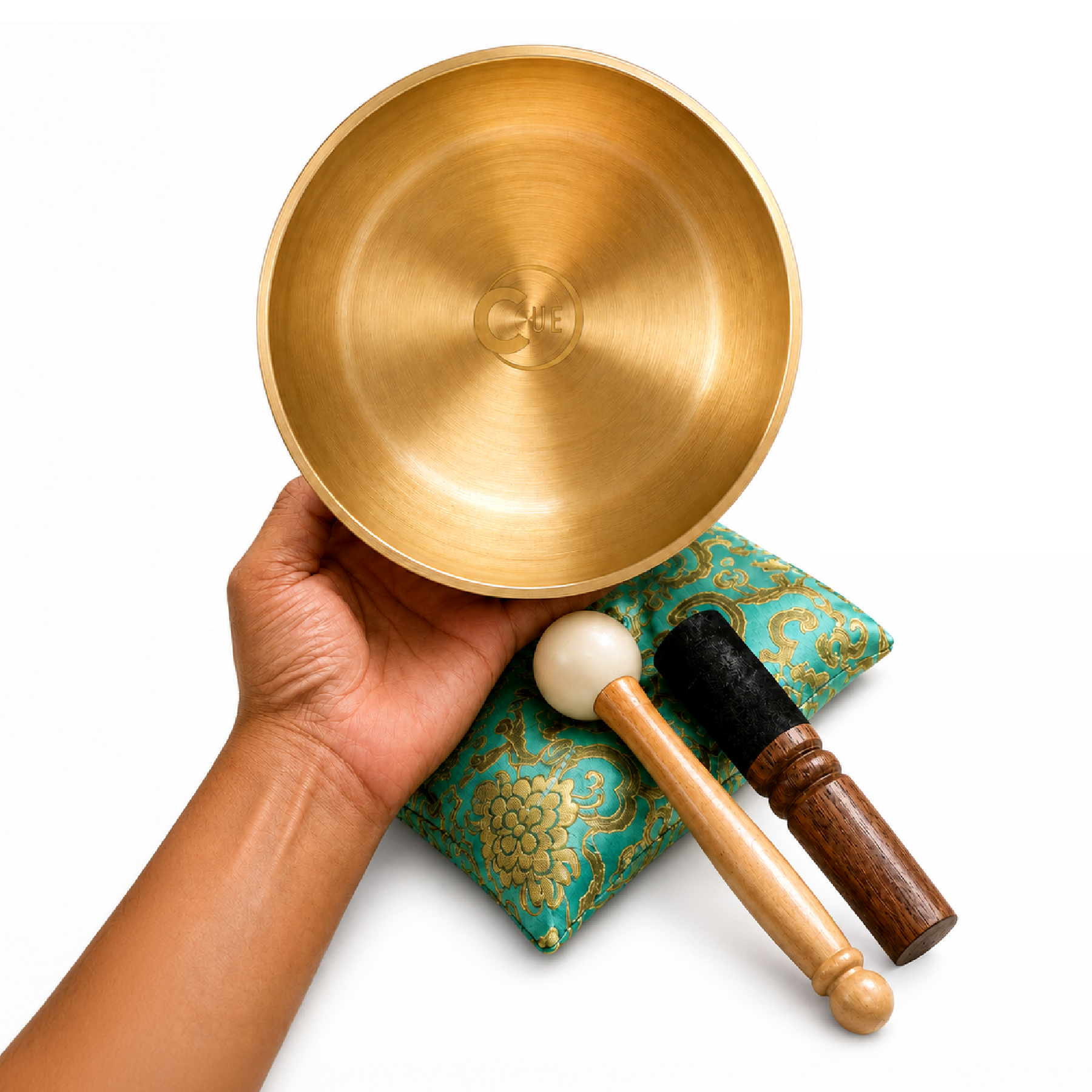 The BeMindful Bowl® Tibetan Singing Bowl for Meditation