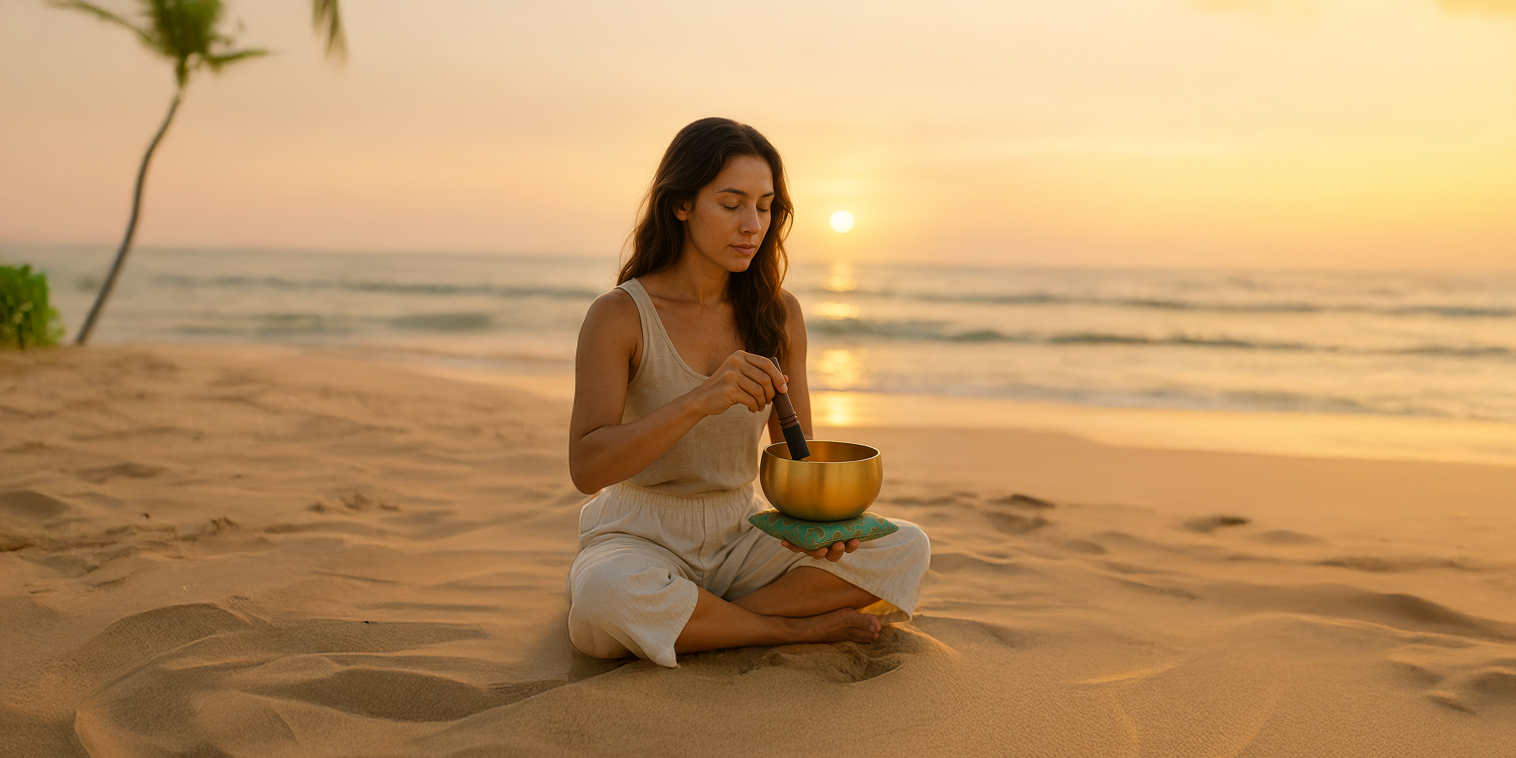 The ZenGolden Bowl™ Tibetan Singing Bowl Set - No Gift Box