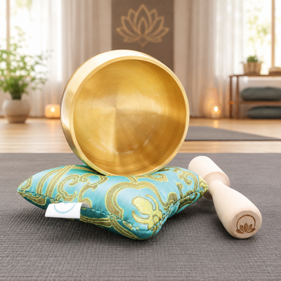 The ZenSerenity® 3″ Tibetan Singing Bowl Set