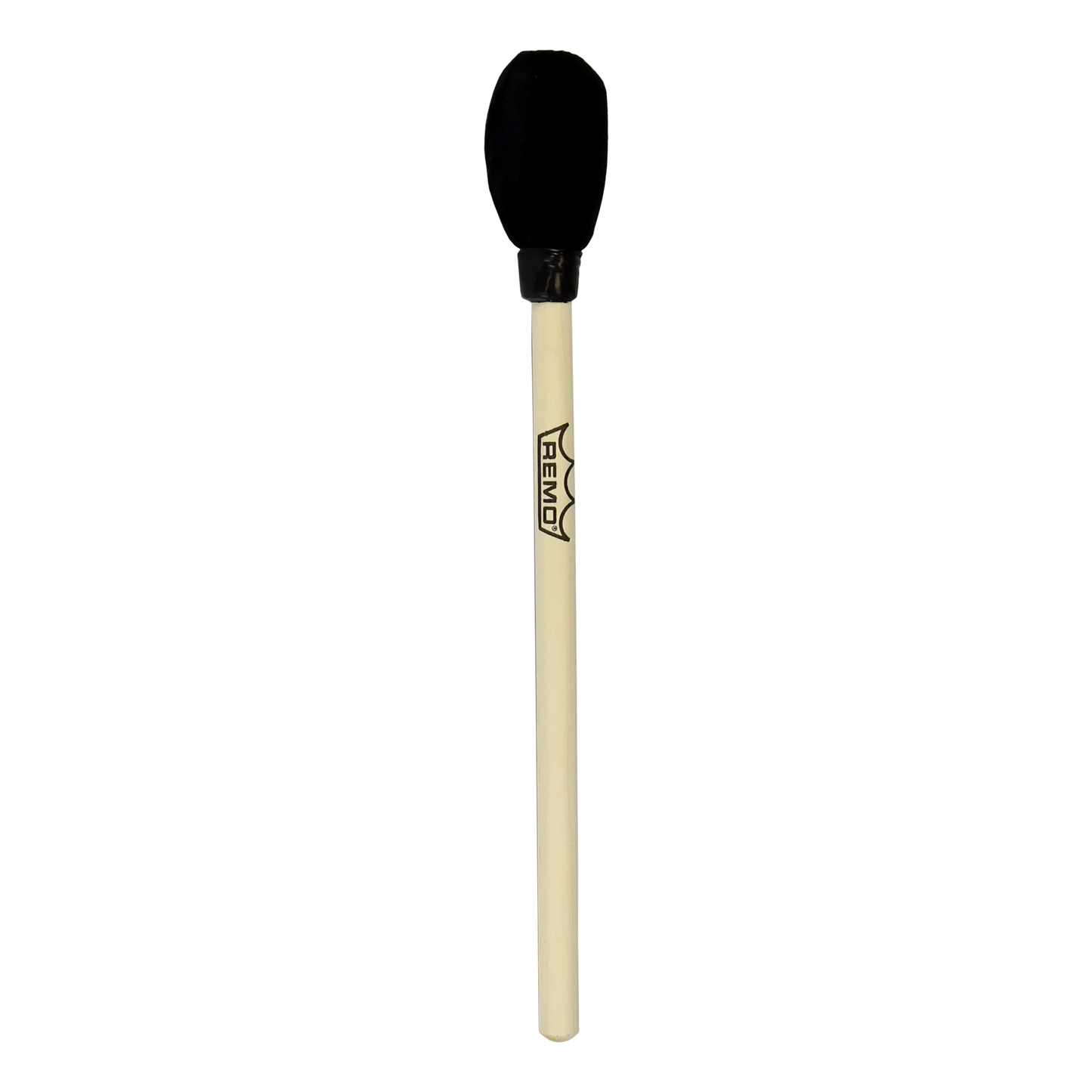 Ocean Drum Mallet - Soft Black Cover For 16 & 22 inch Drum