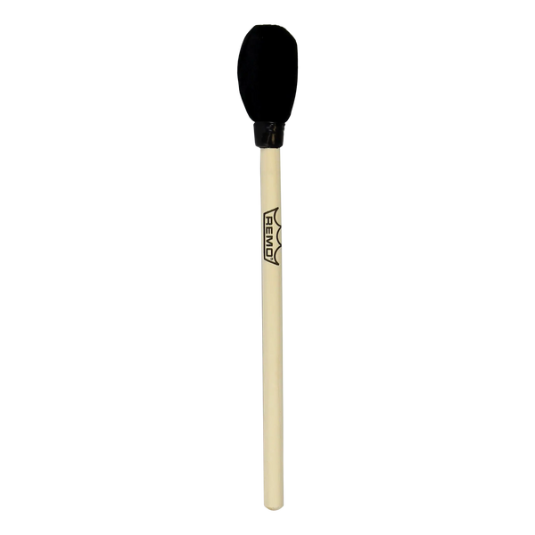 Ocean Drum Mallet - Soft Black Cover For 16 & 22 inch Drum