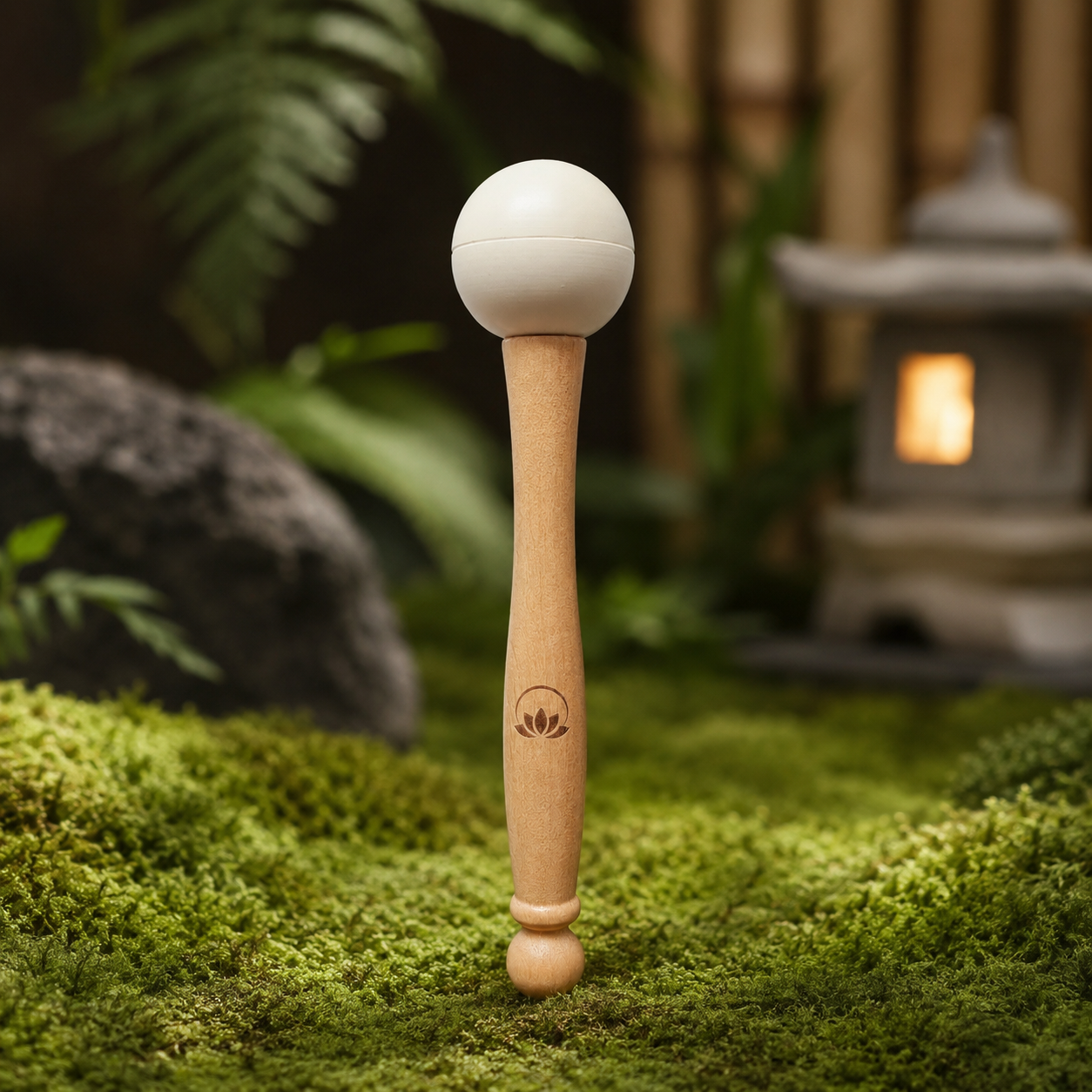 ZenProspera Resonance Tapper™ – Natural Rubber Singing Bowl Mallet